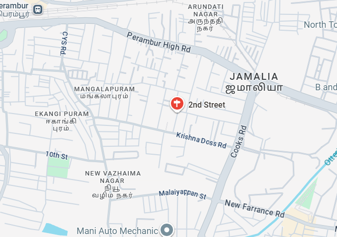 Chennai Office Map